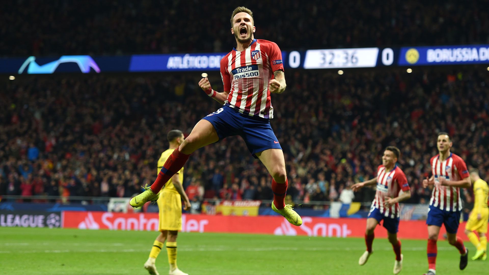 Saul Niguez Atletico Madrid BVB 06112018