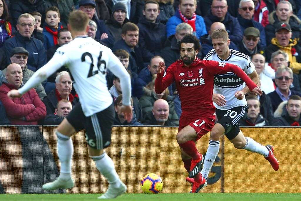 Salah liverpool Fulham 11112018