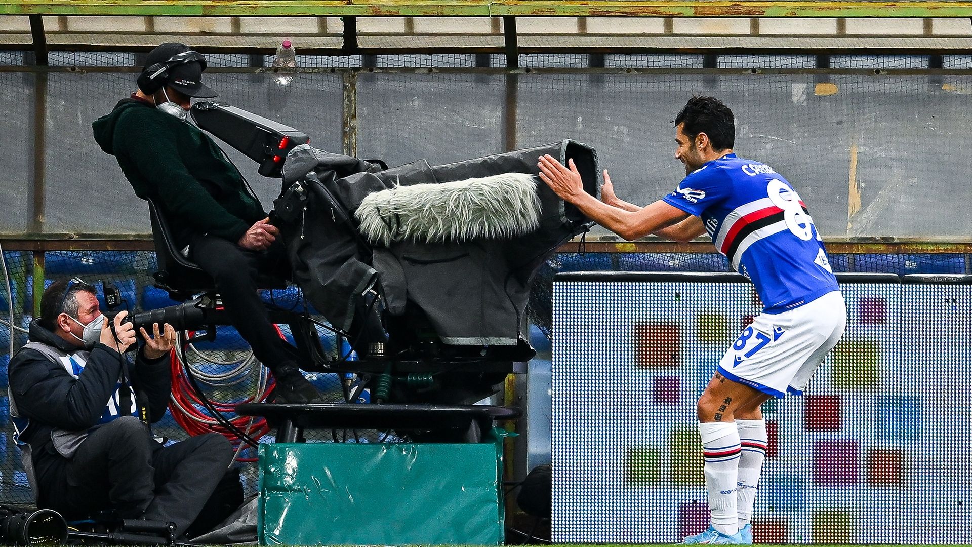 Antonio Candreva Sampdoria Serie A 2021-22