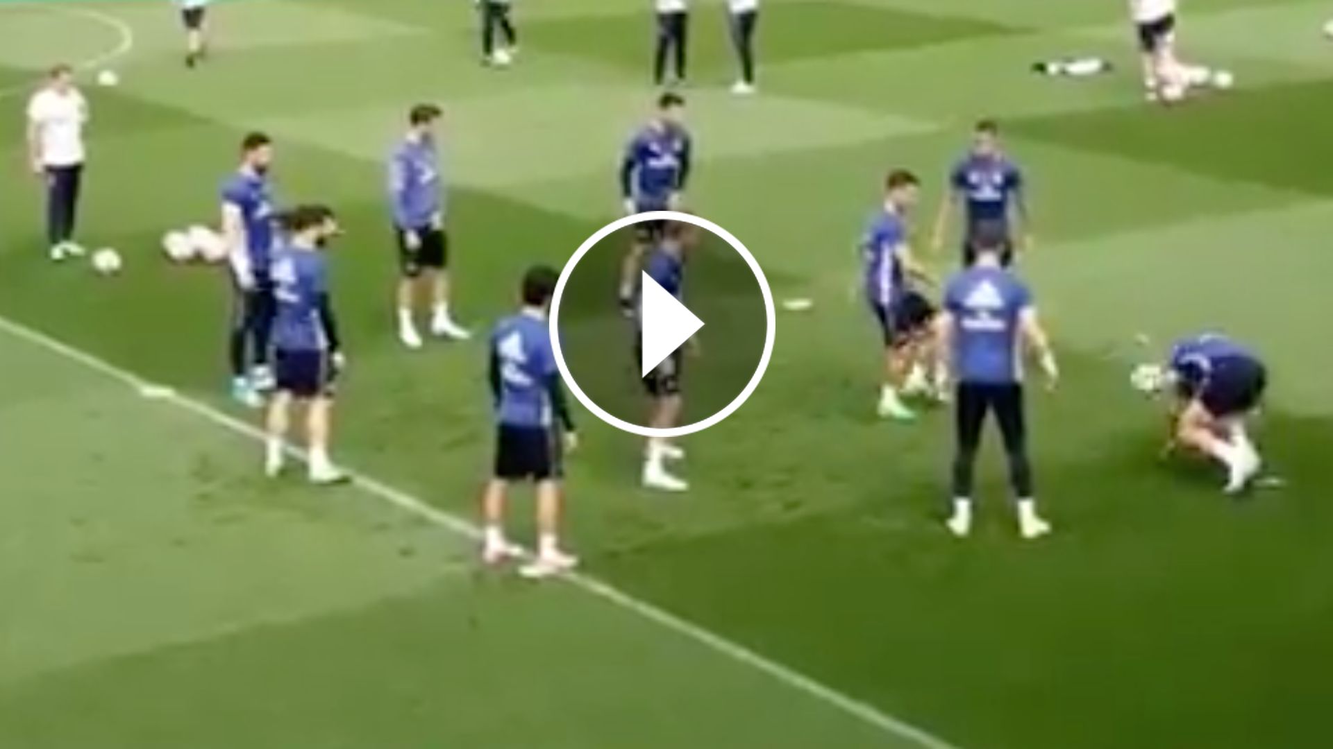 GFX Video Ramos Lucas Vazquez entrenamiento Real Madrid