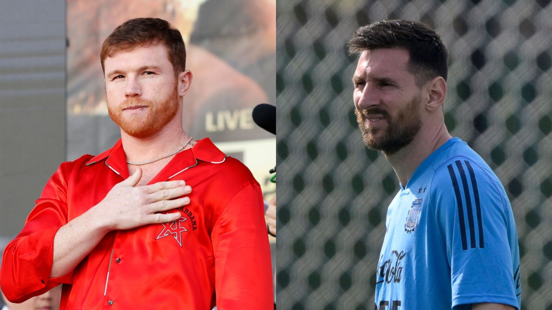 Canelo Álvarez Lionel Messi