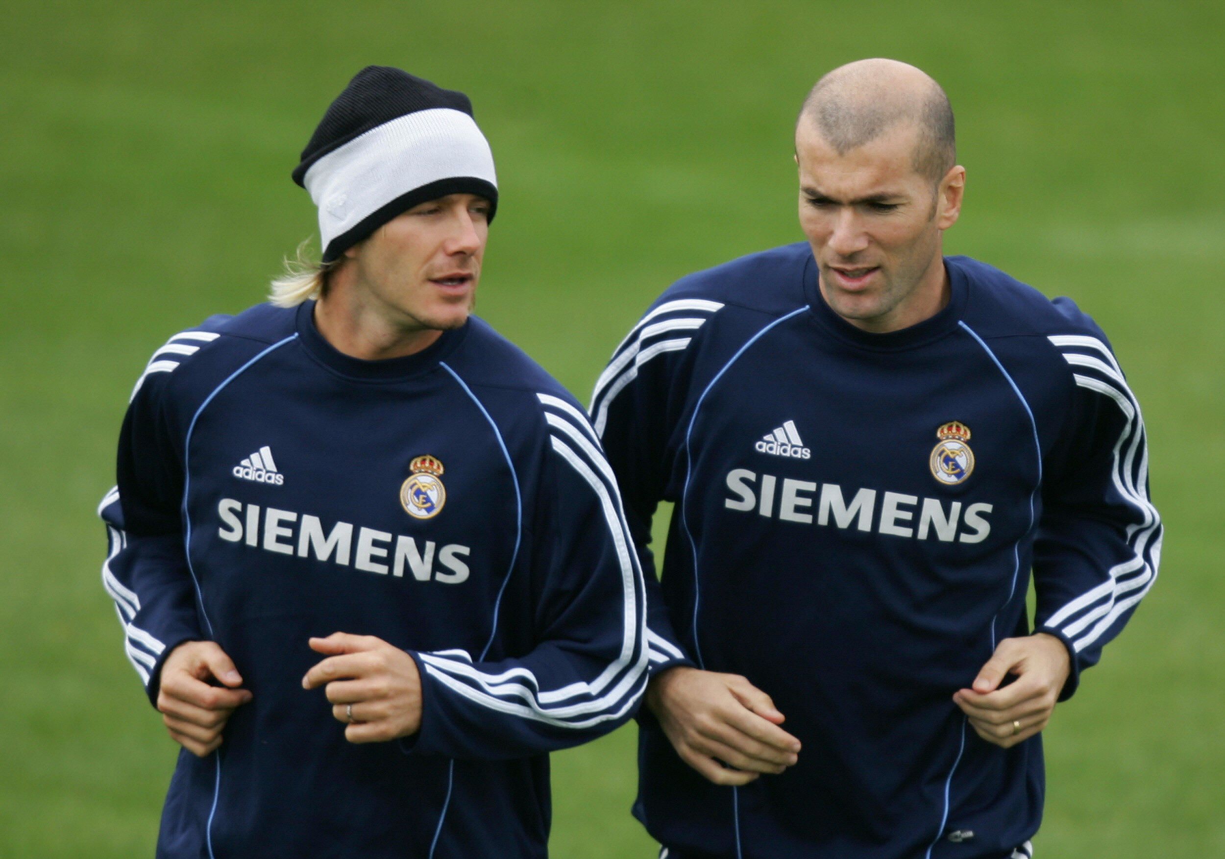 David Beckham Zinedine Zidane