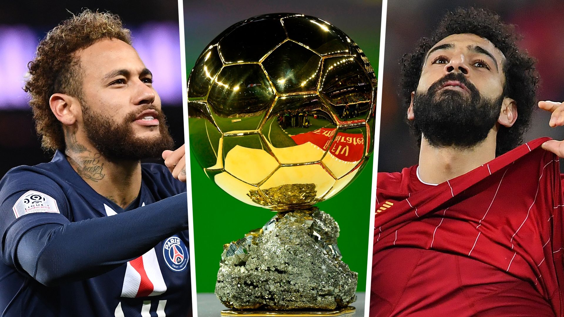 Neymar Salah Ballon d'Or GFX