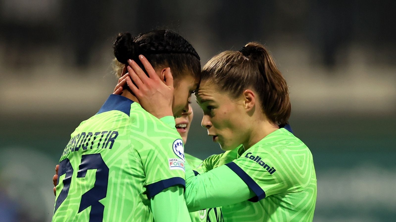 Ewa Pajor Sveindis Jonsdottir Wolfsburg Women 2022-23