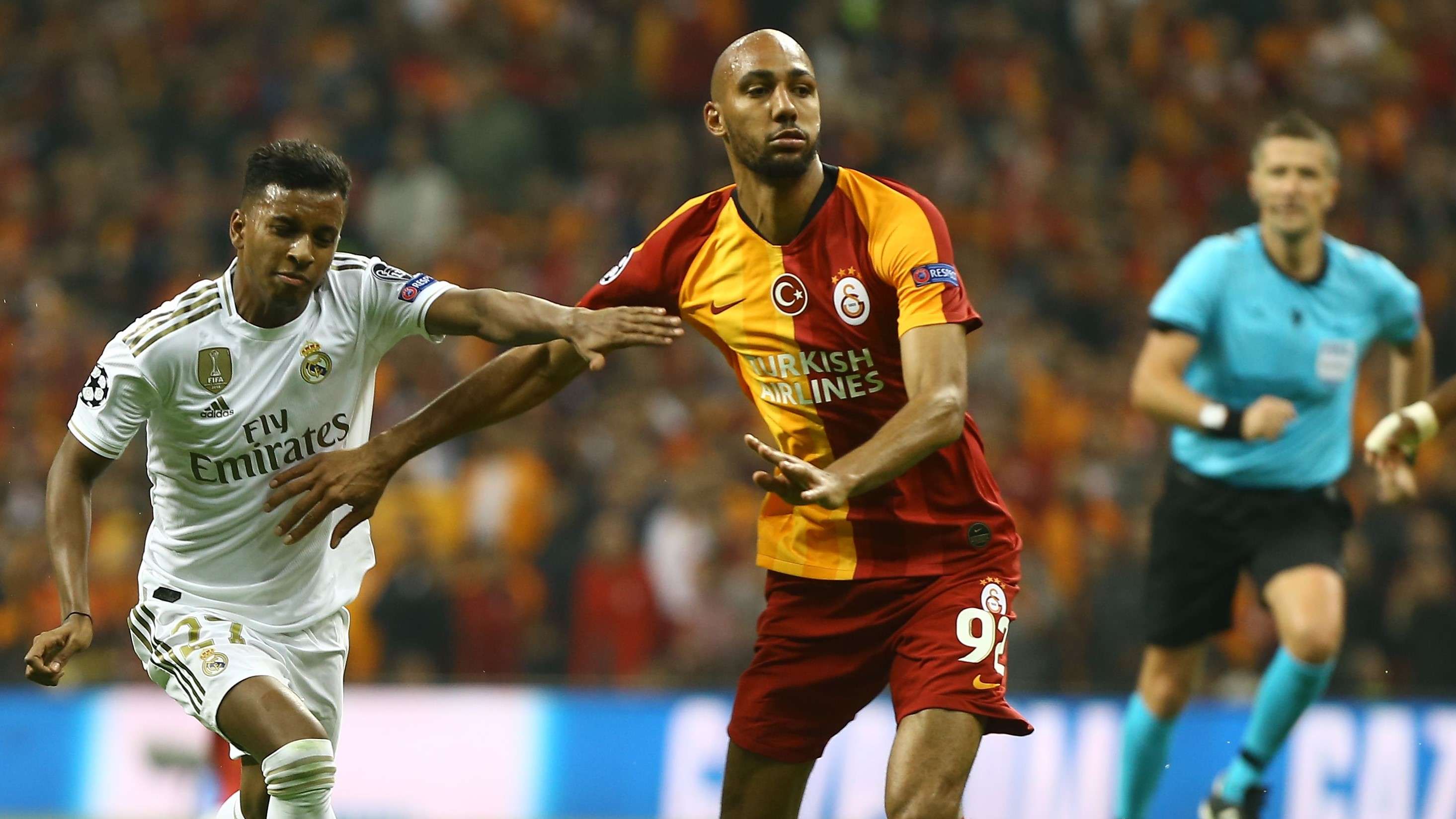 Rodrygo Steven N'Zonzi Galatasaray Real Madrid UCL 22102019