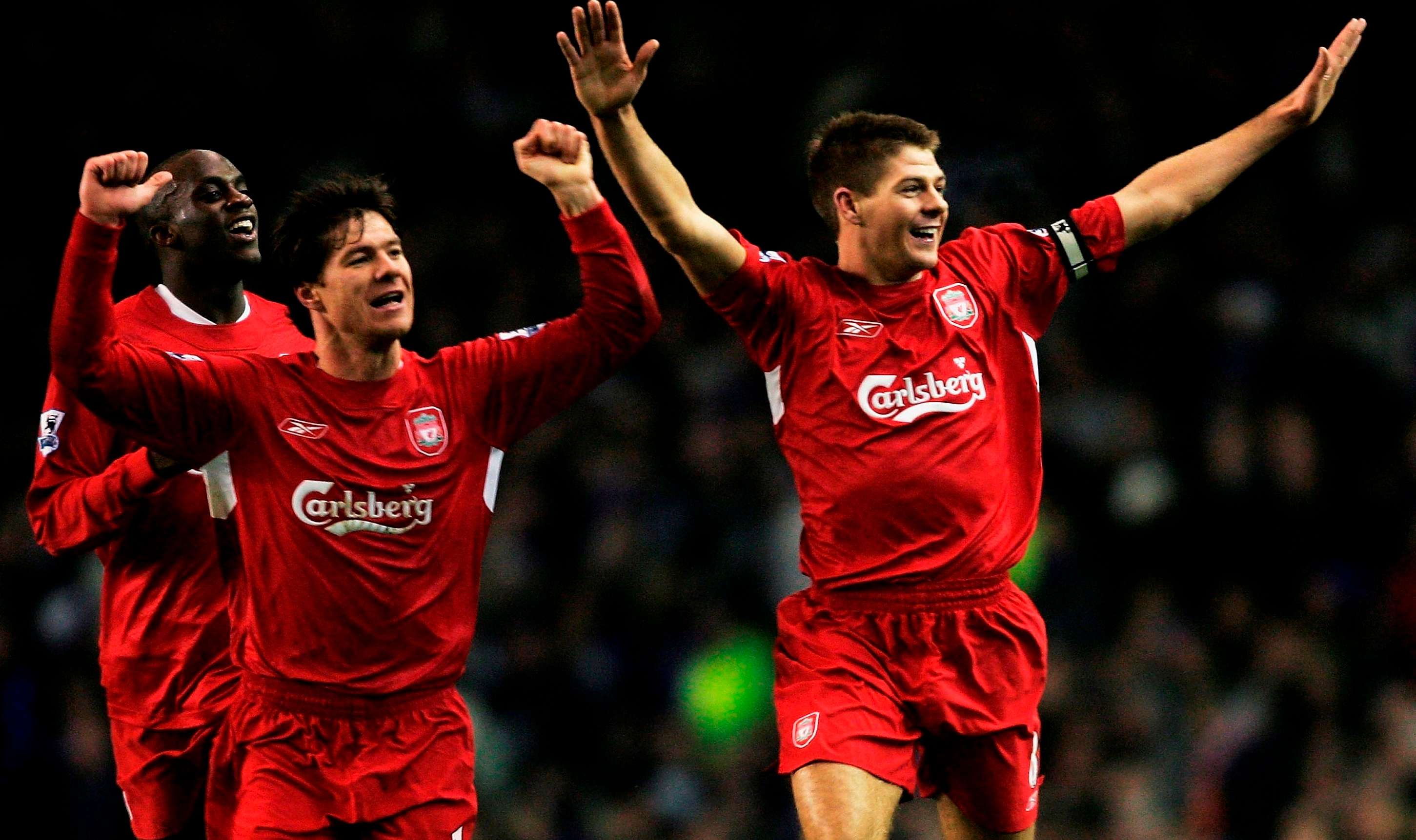 Steven Gerrard , Xabi Alonso , Liverpool 2005