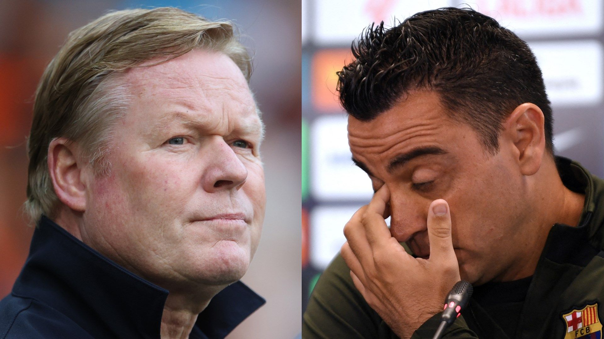 Ronald Koeman Xavi Hernandez