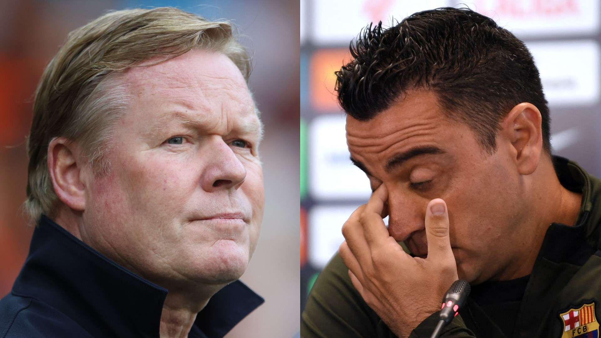 Ronald Koeman Xavi Hernandez