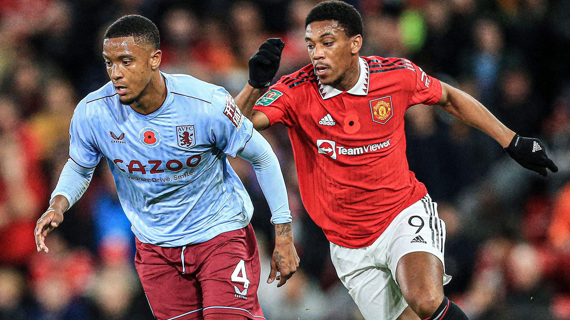 Anthony Martial Manchester United Villa 2022-23