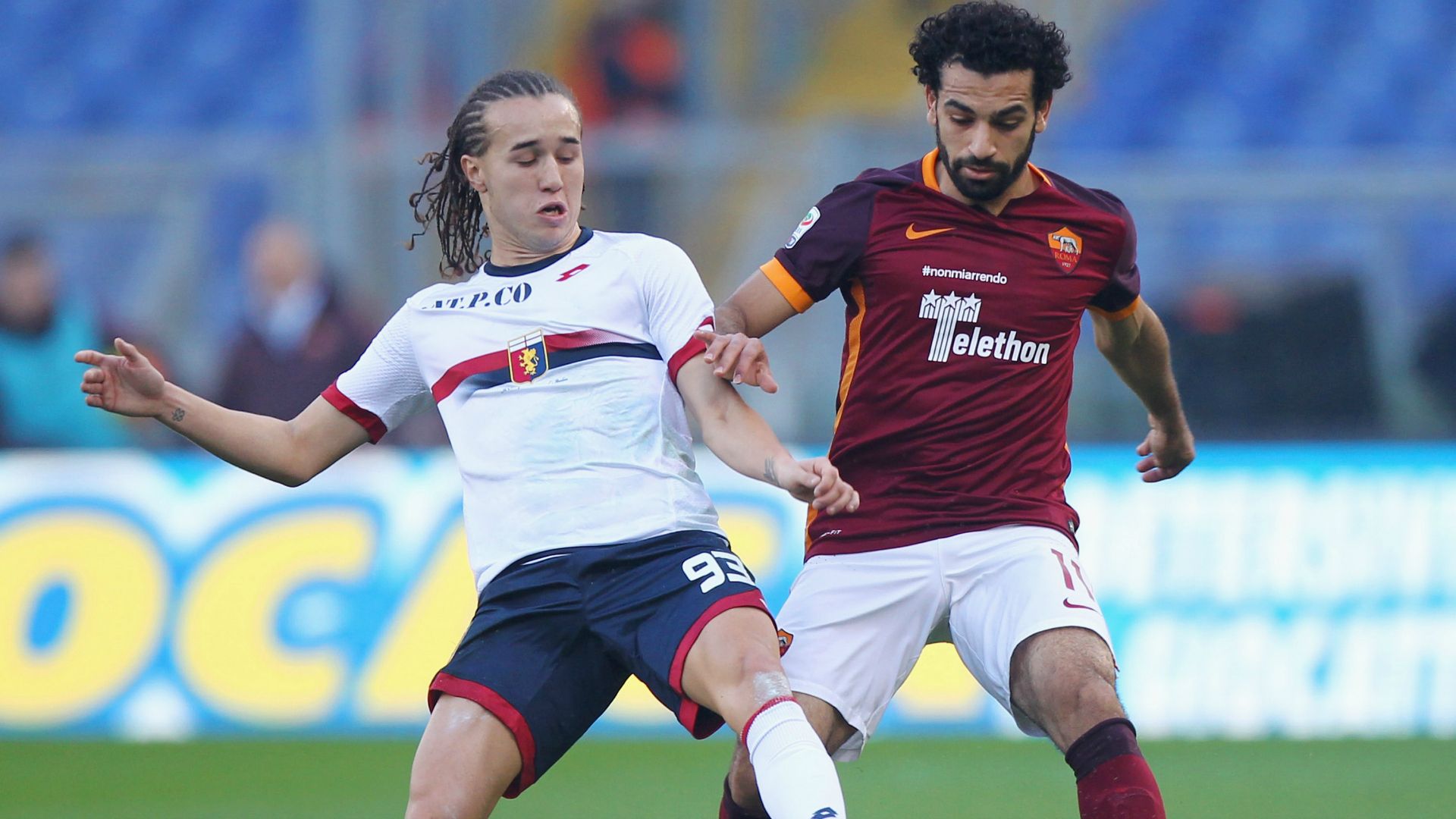 Mohamed Salah Diego Laxalt Roma Genoa