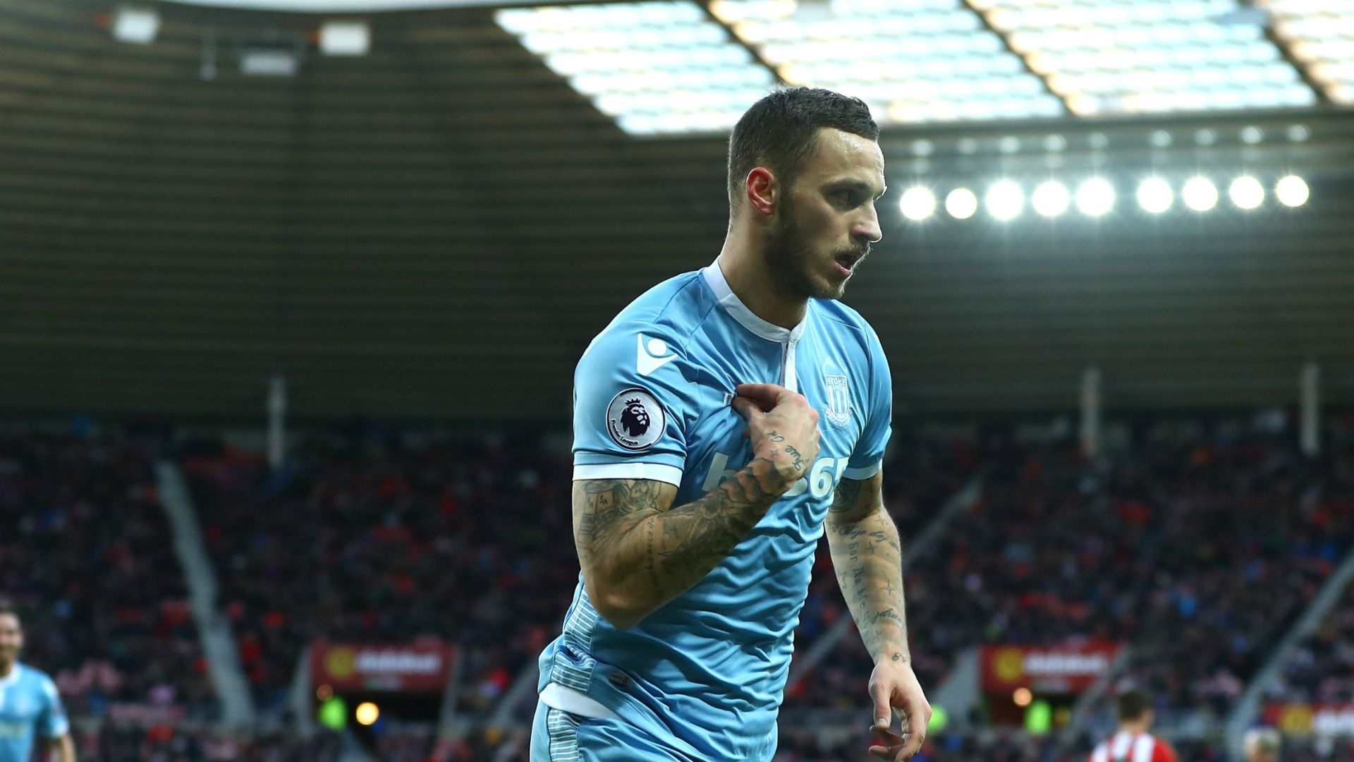 Marko Arnautovic Stoke City 14012017