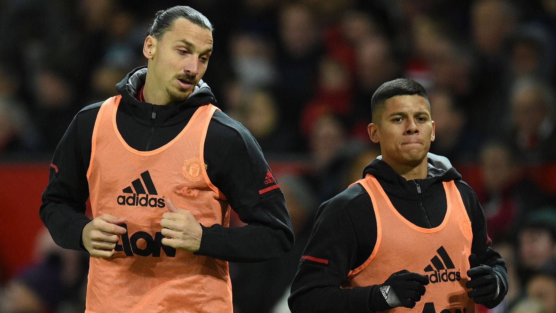 Zlatan Ibrahimovic, Marcos Rojo, Man Utd