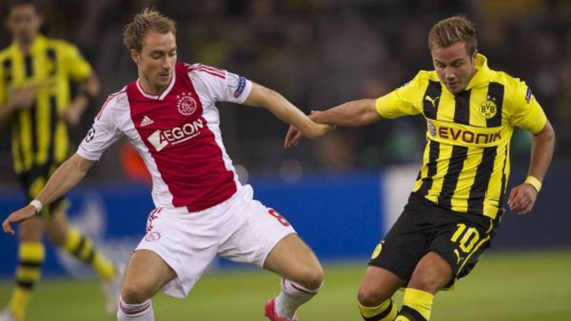 ONLY GERMANY Eriksen Mario Götze Ajax BVB