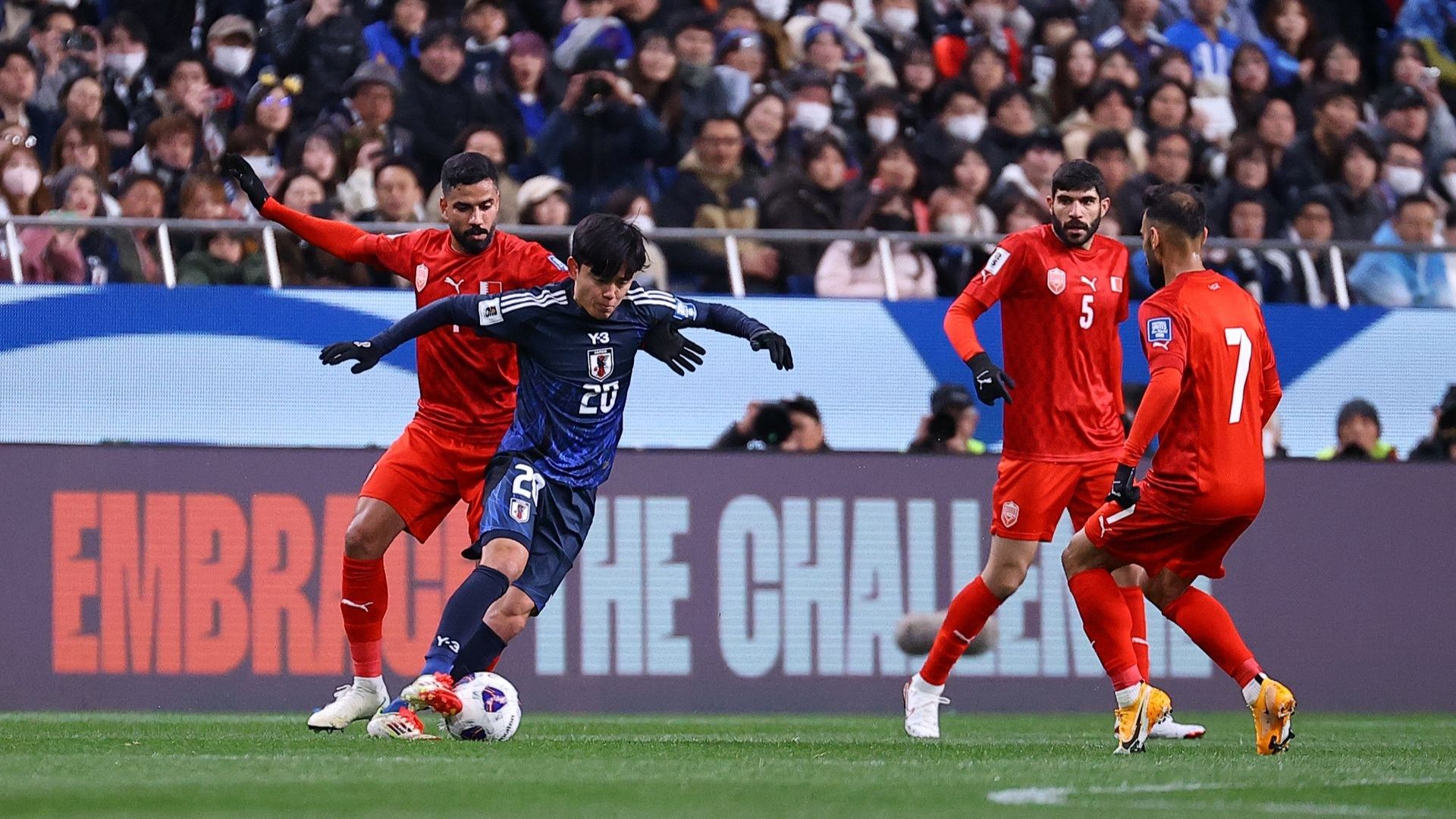 Jepang vs Bahrain  WCQ 2026 Asia
