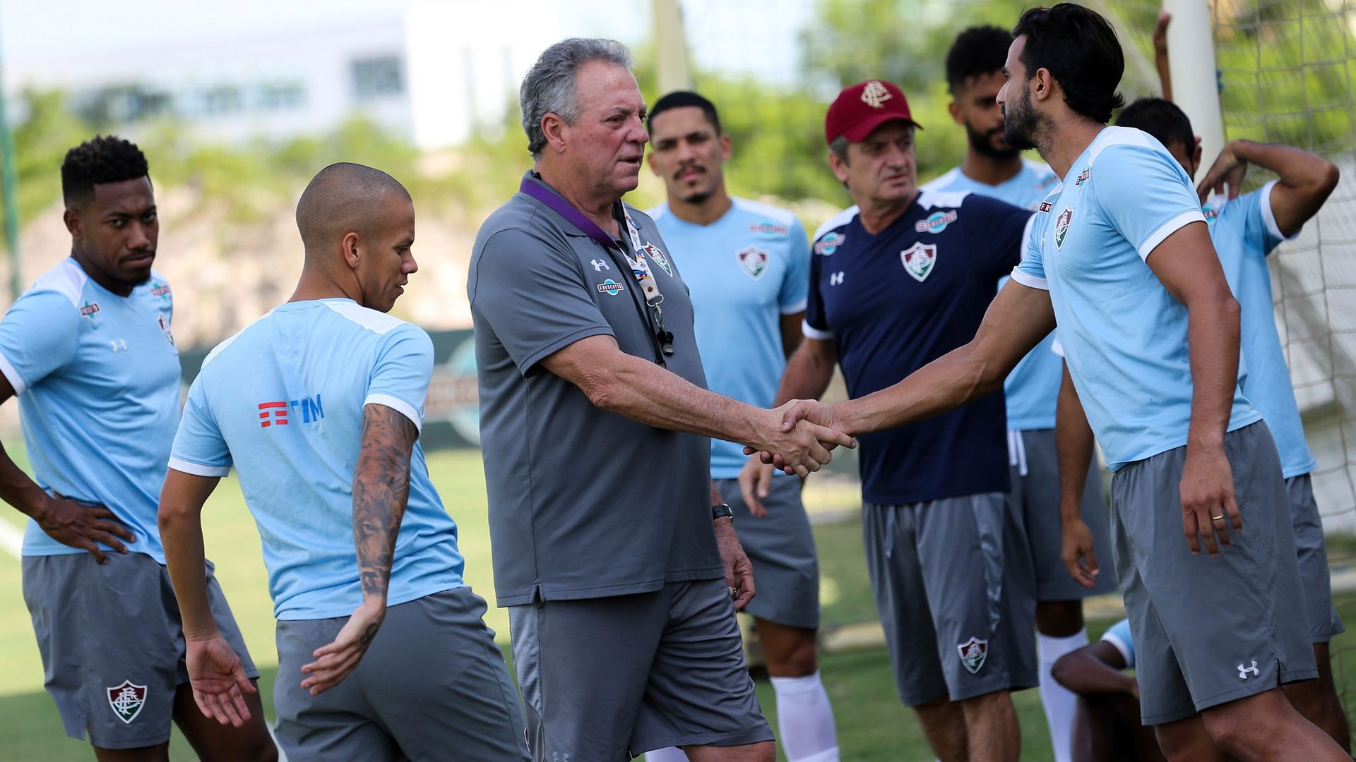 Abel Braga Henrique Dourado Fluminense 19 01 18