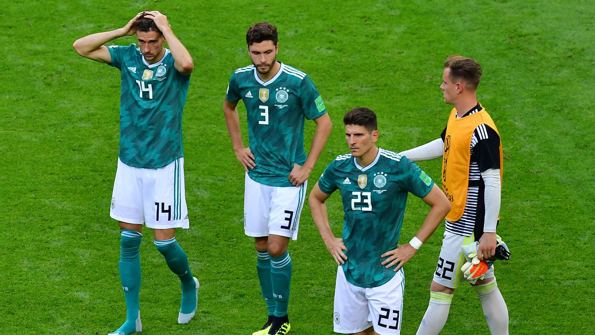 Germany South Korea Mario Gomez Jonas Hector Leon Goretzka WC 2018