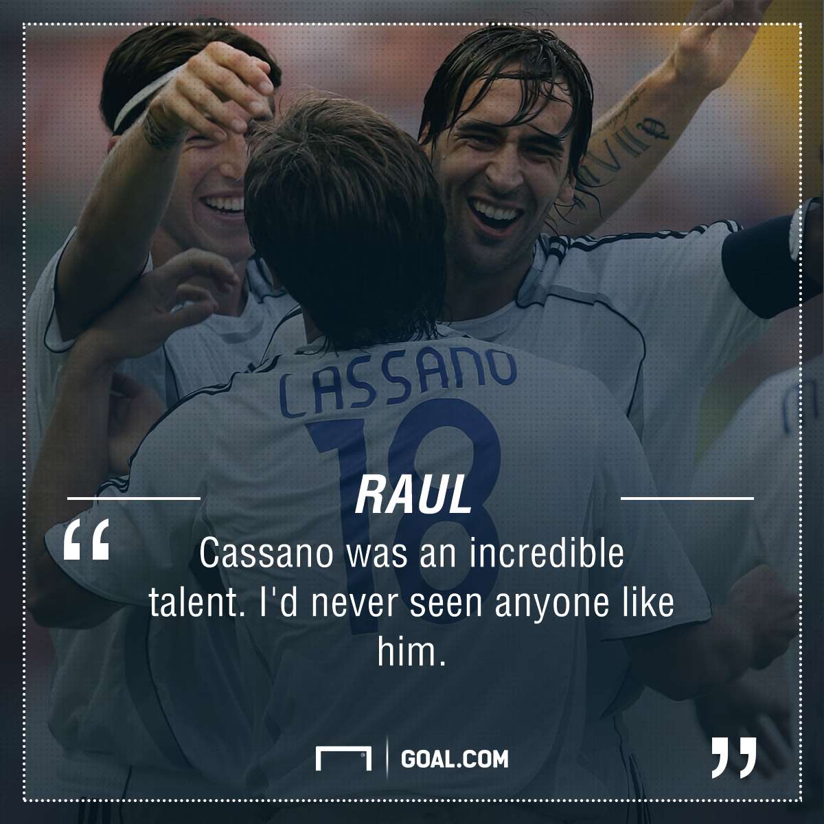 Antonio Cassano Raul PS