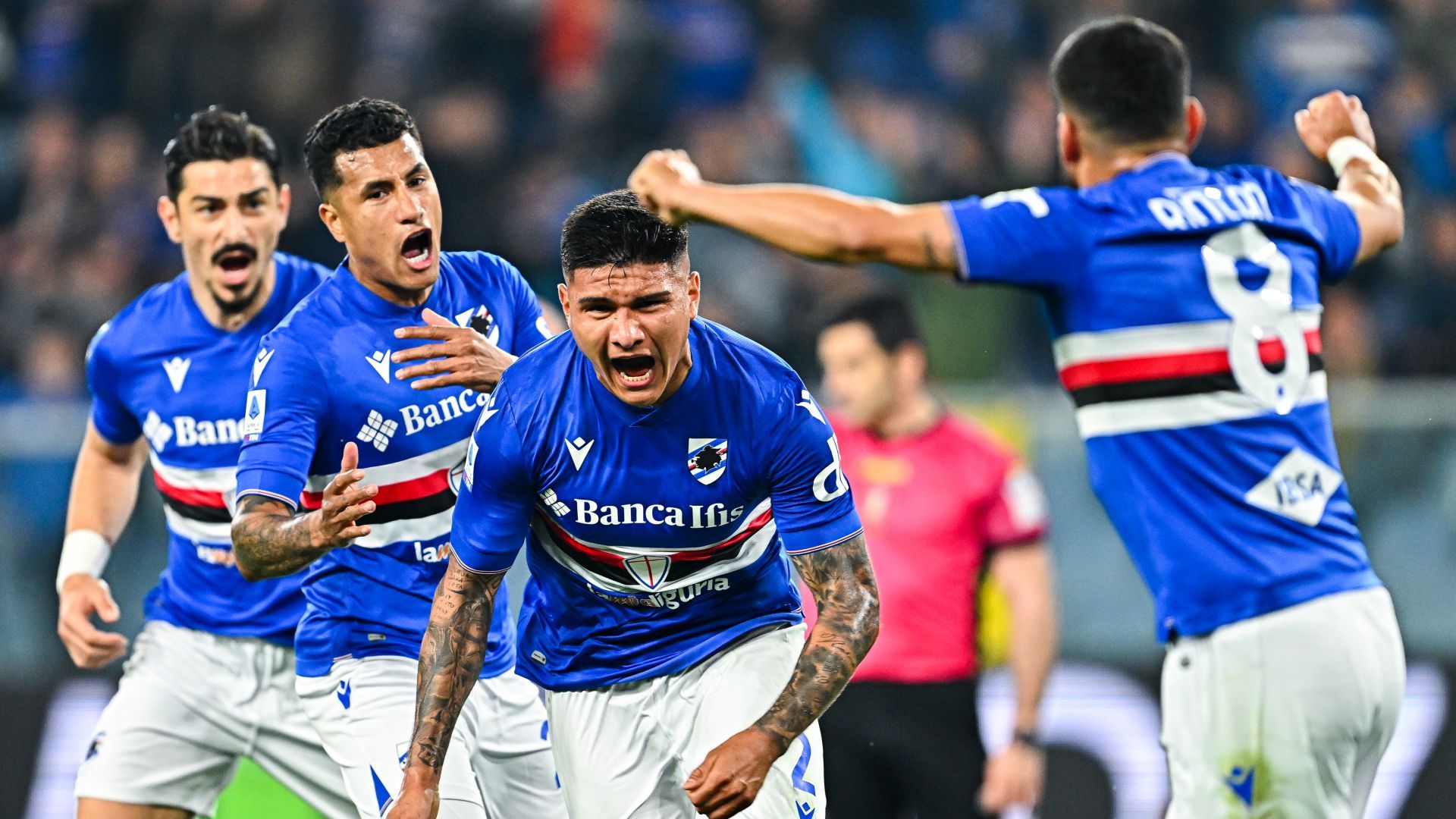 Bruno Amione Sampdoria Spezia Serie A