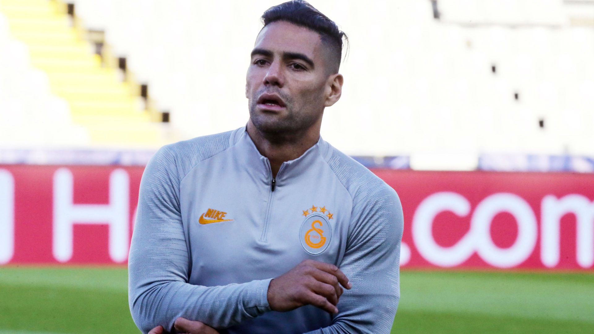 Radamel Falcao entrenamiento Galatasaray 2019