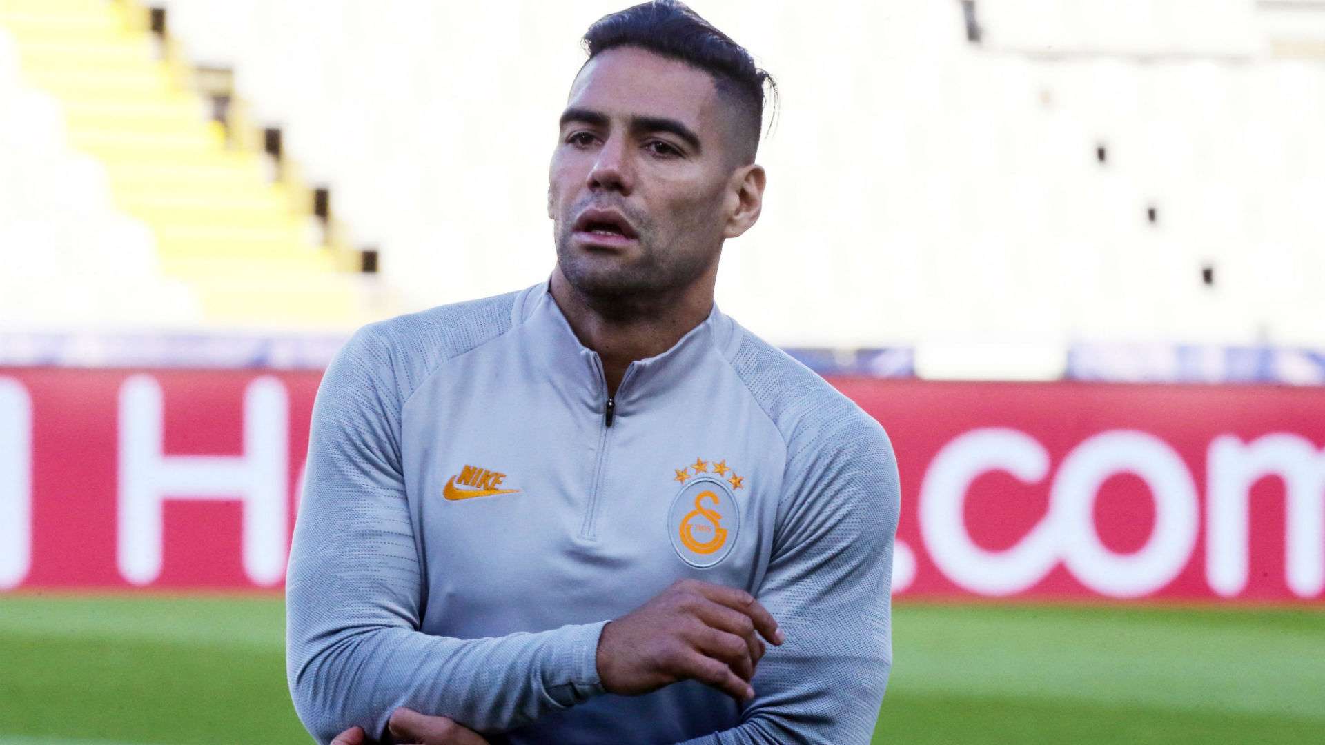 Radamel Falcao entrenamiento Galatasaray 2019