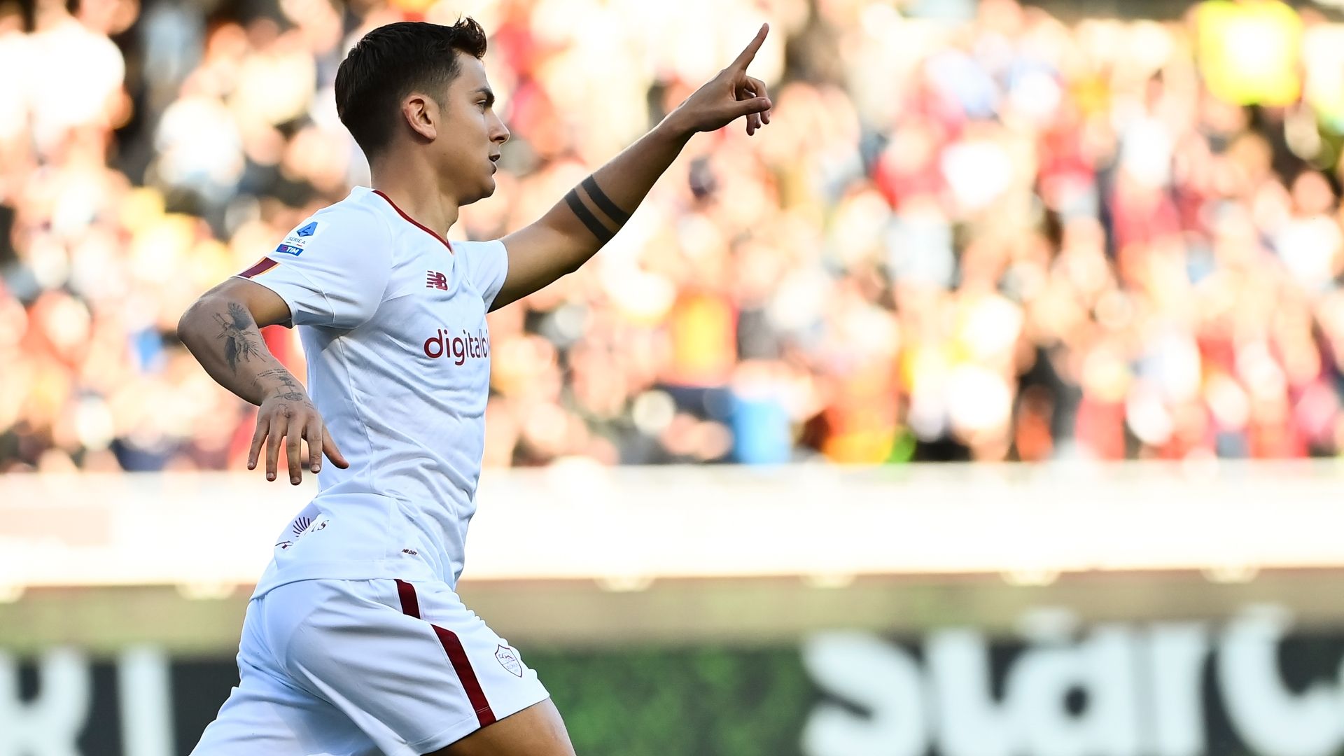 Dybala celebrating Torino Roma Serie A