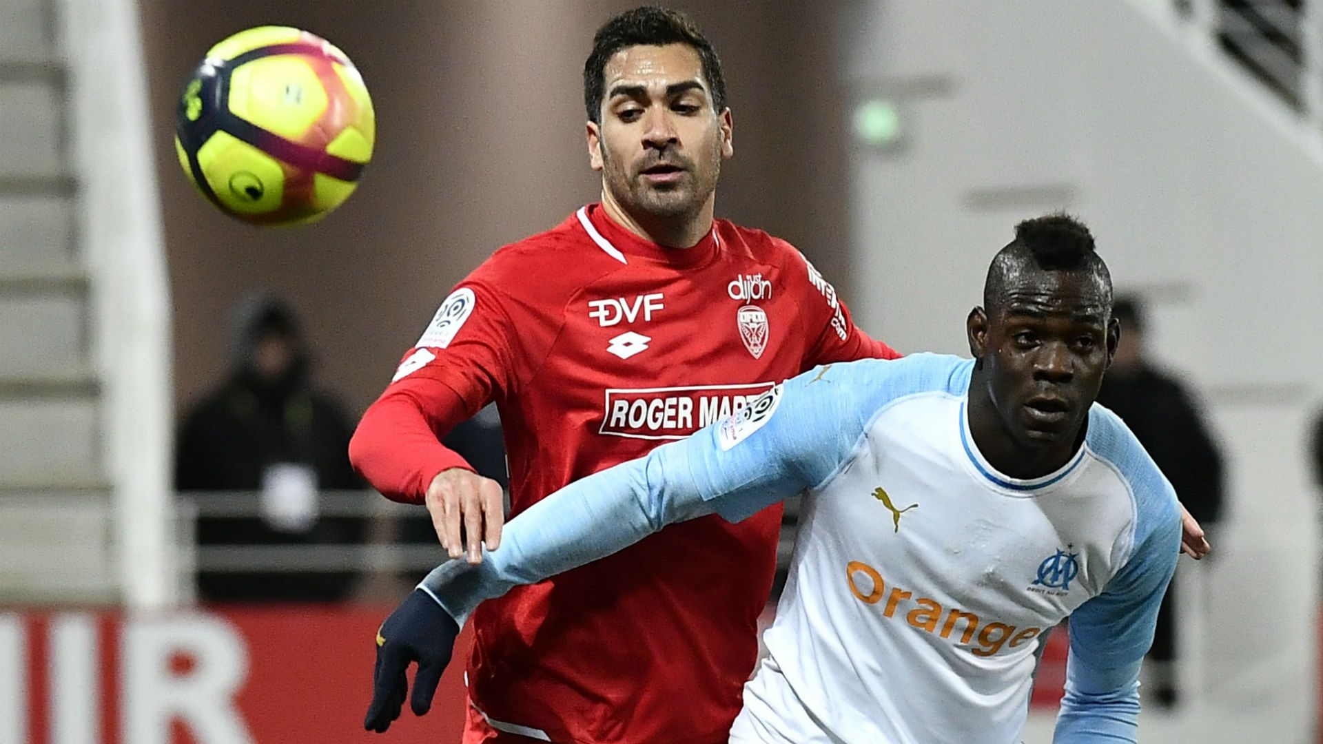 Mario Balotelli Wesley Lautoa Dijon Marseille 08022019 Ligue 1