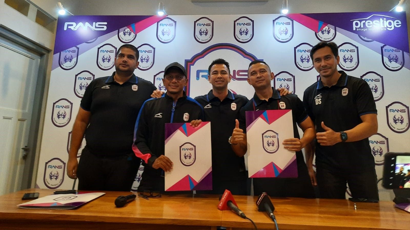 Rans Cilegon FC - Rahmad Darmawan, Raffi Ahmad