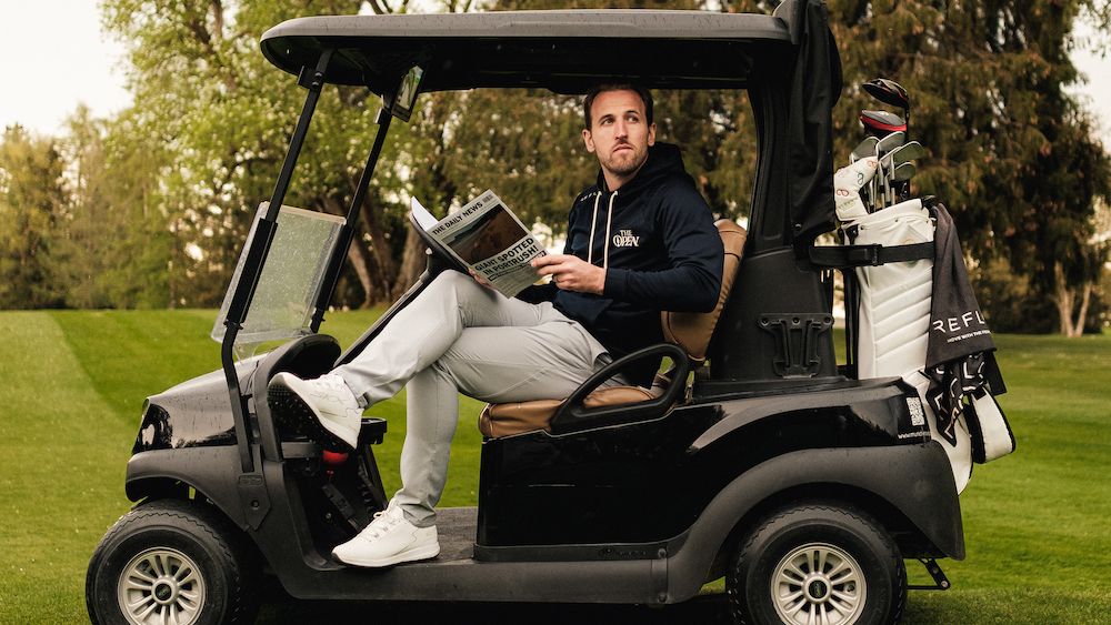 Harry Kane x The Open! Bayern Munich star & golf fanatic links up with oldest major for limited-edition Reflo collection after investing in sustainable sportswear brand | Goal.com UK