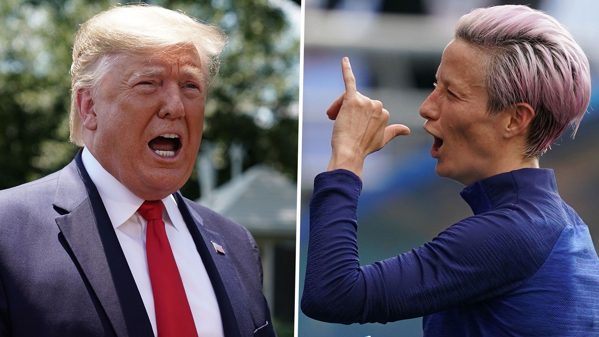 Trump Rapinoe