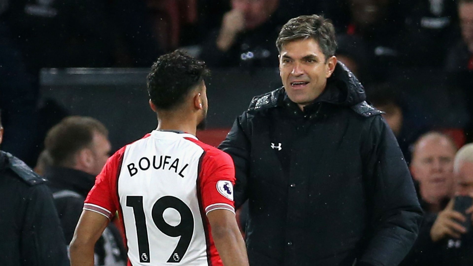 Sofiane Boufal Mauricio Pellegrino Southampton