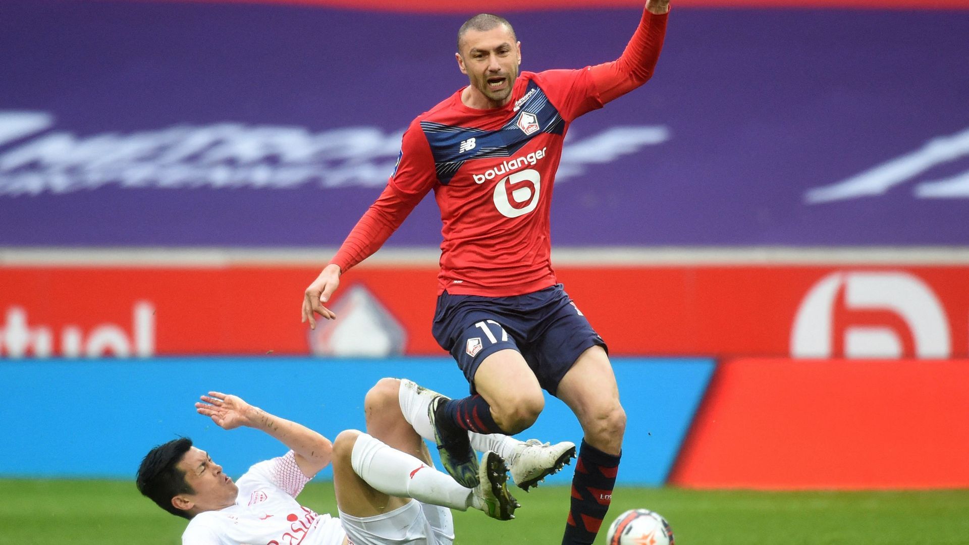 Burak Yilmaz. Lille vs Nimes 03.21.2021