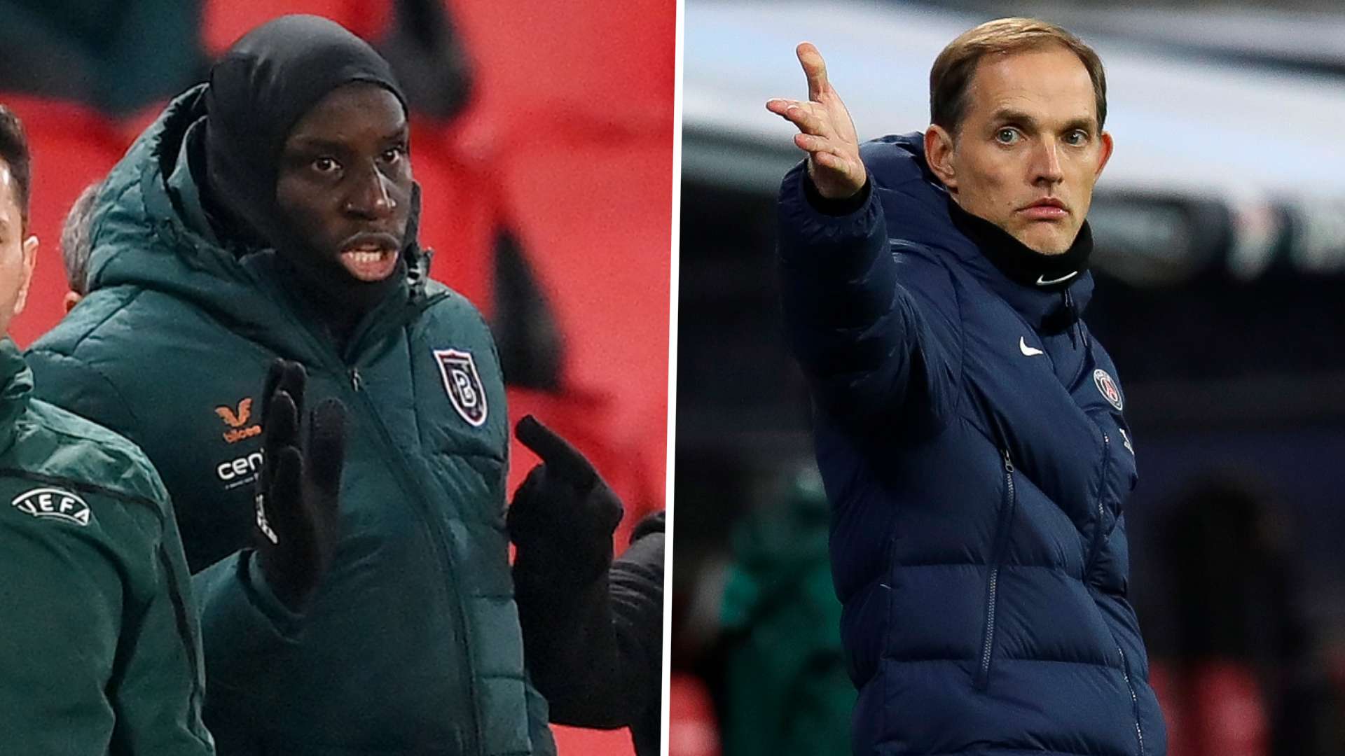 Demba Ba Thomas Tuchel GFX