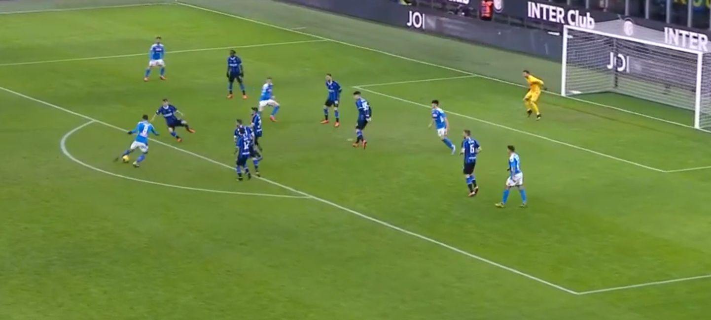 Fabian Ruiz Inter Napoli Coppa Italia 2020