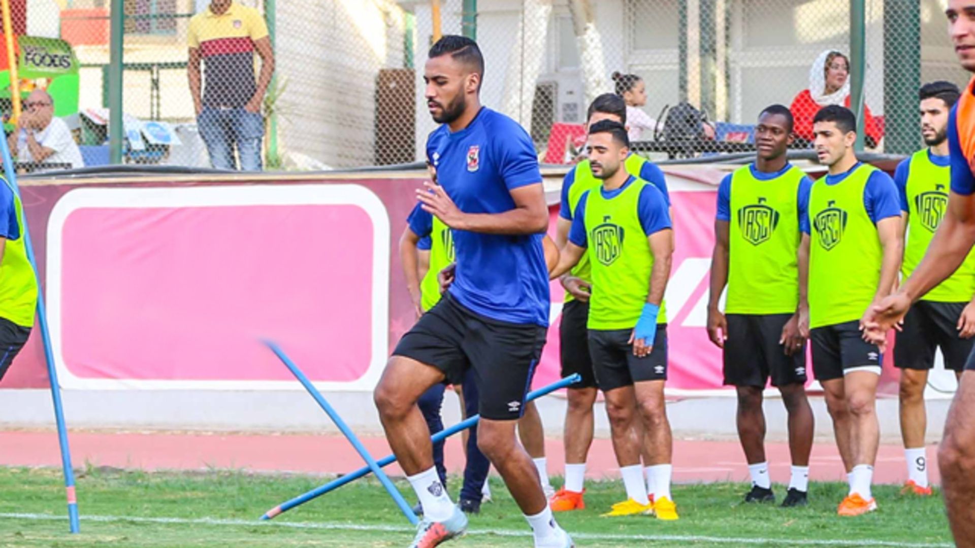 حسام عاشور - مران الأهلي