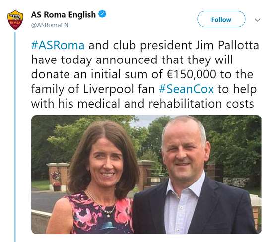 AS로마 공식 트위터