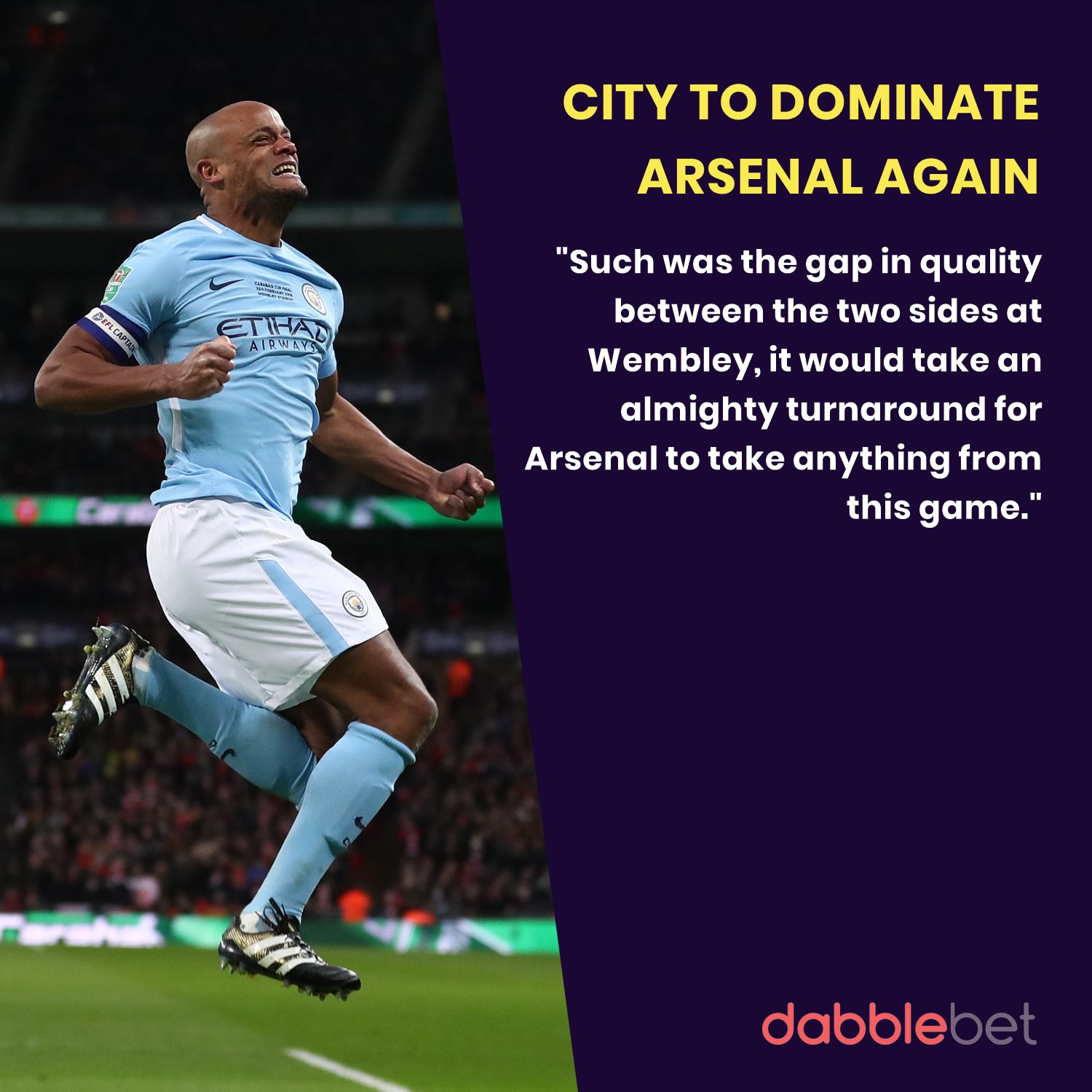 Arsenal Man City graphic