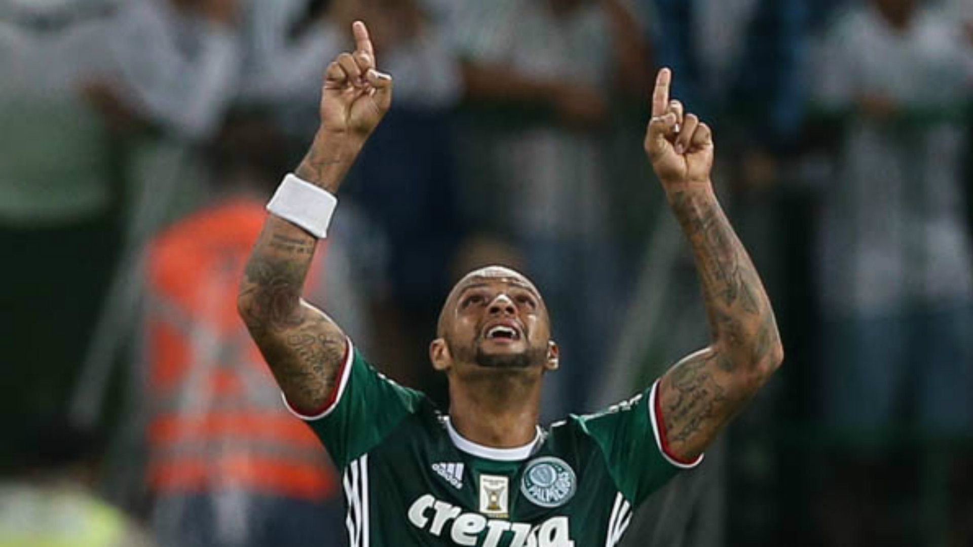 Felipe Melo - Palmeiras x Ponte Preta - 22/04/2017