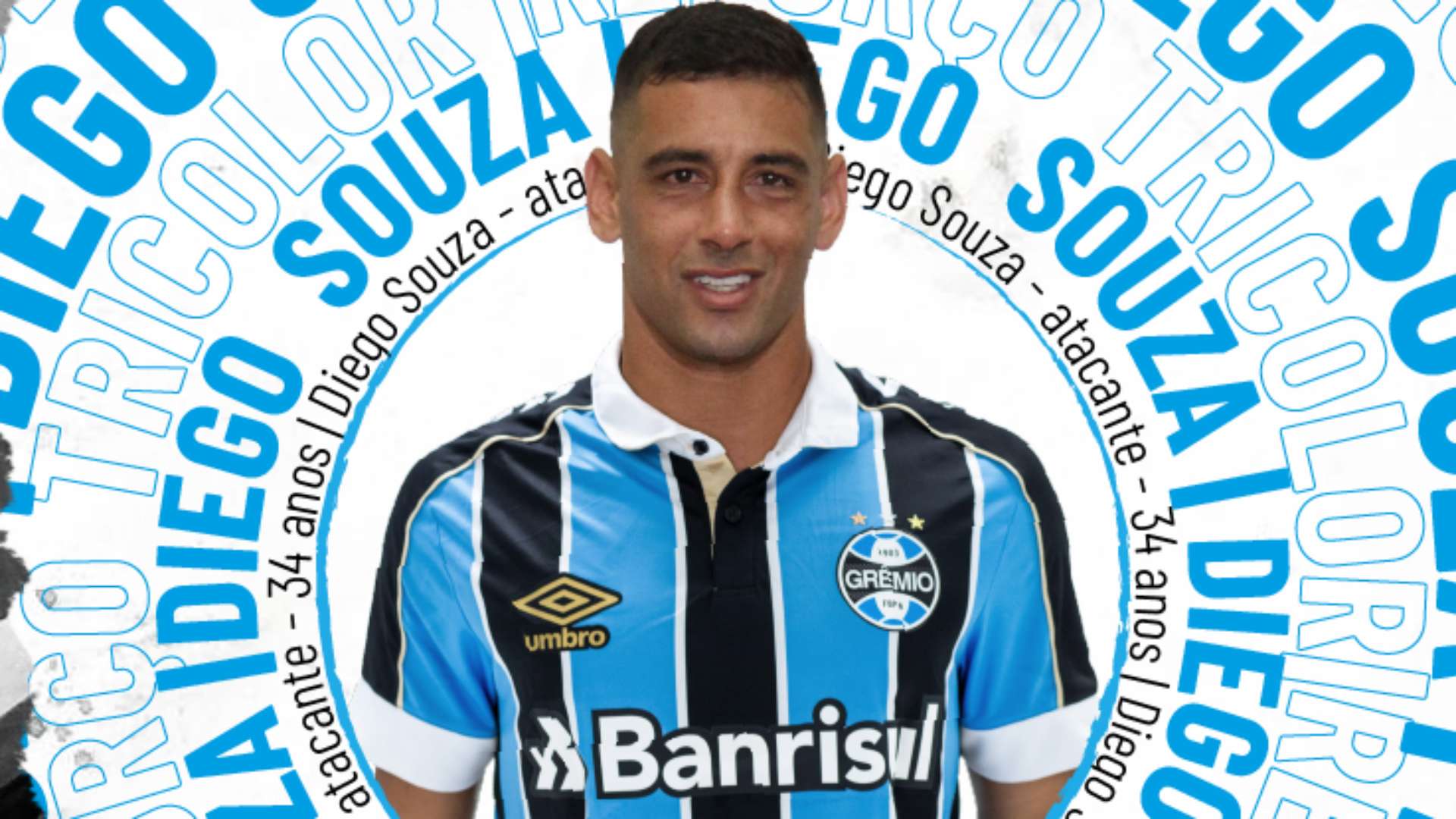 Diego Souza Grêmio 20 01 2020