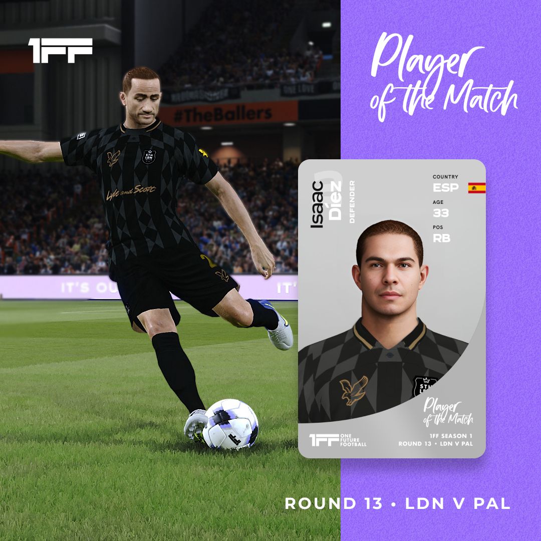 One Future Football R13 POTM