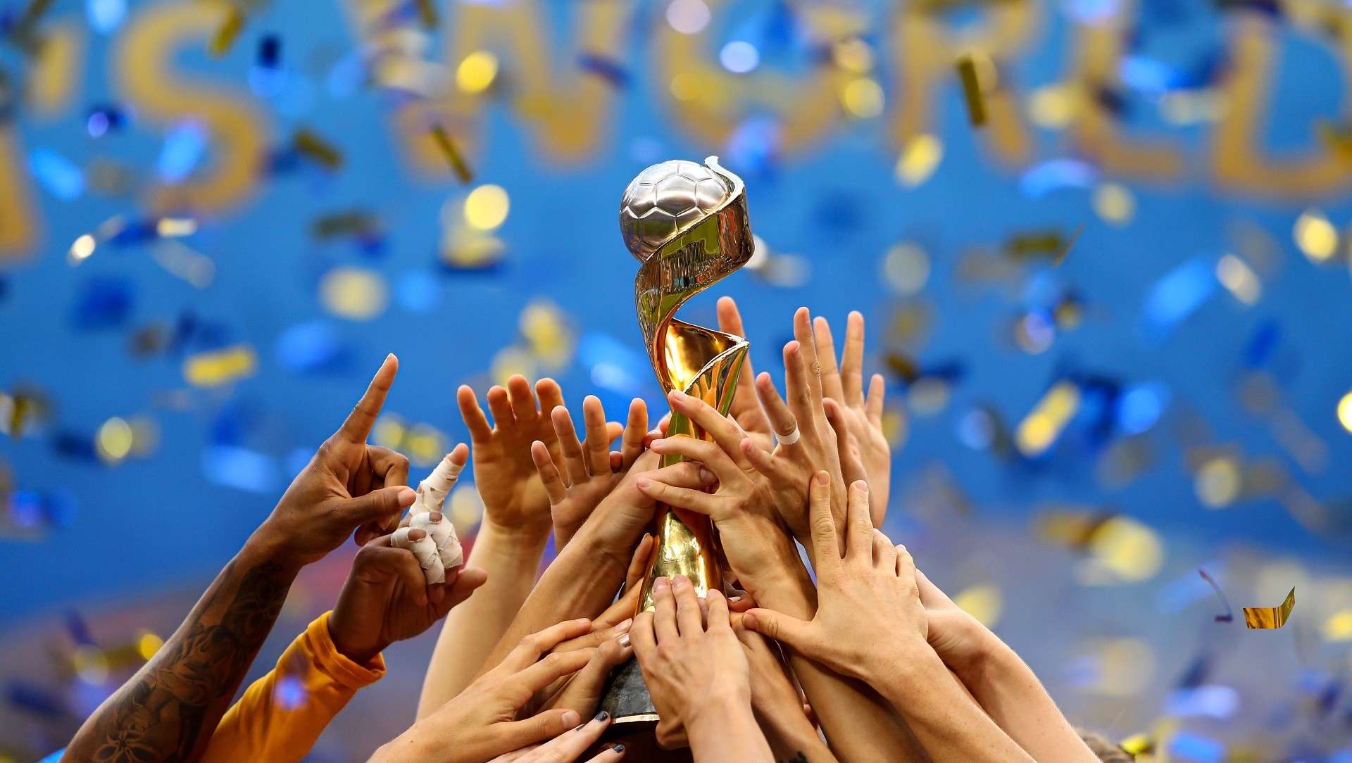 world cup women trophy