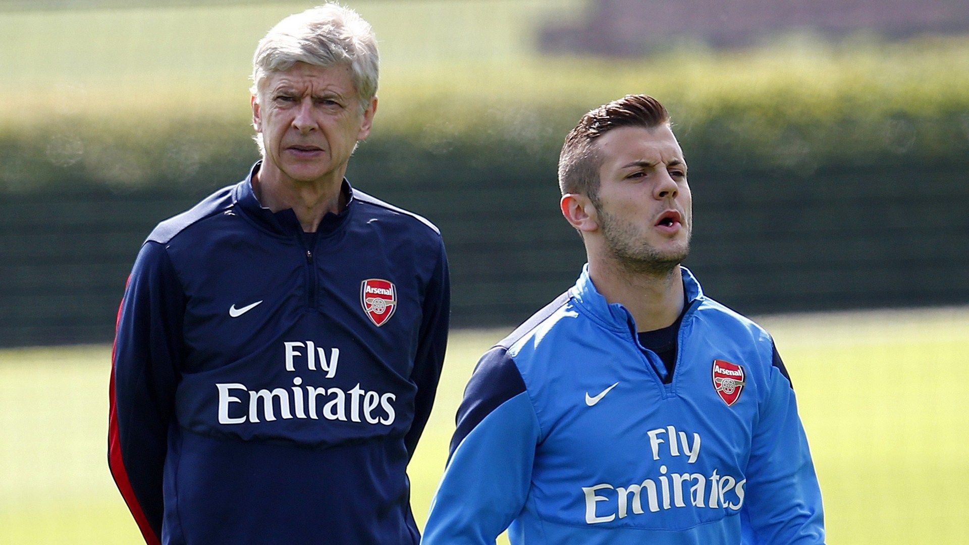 Arsene Wenger Jack Wilshere Arsenal