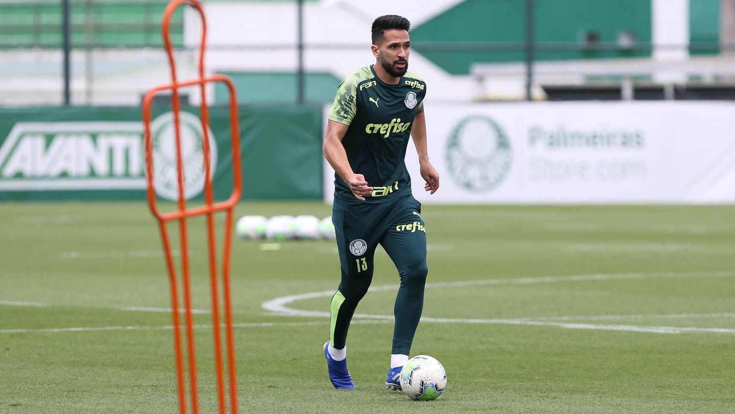 Luan Palmeiras treino 2020