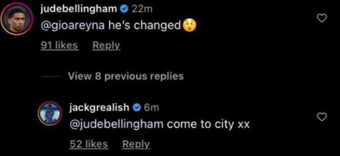Jude Bellingham Jack Grealish sign for City