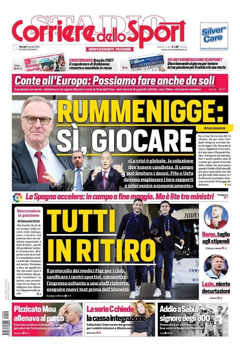 9 April Corriere