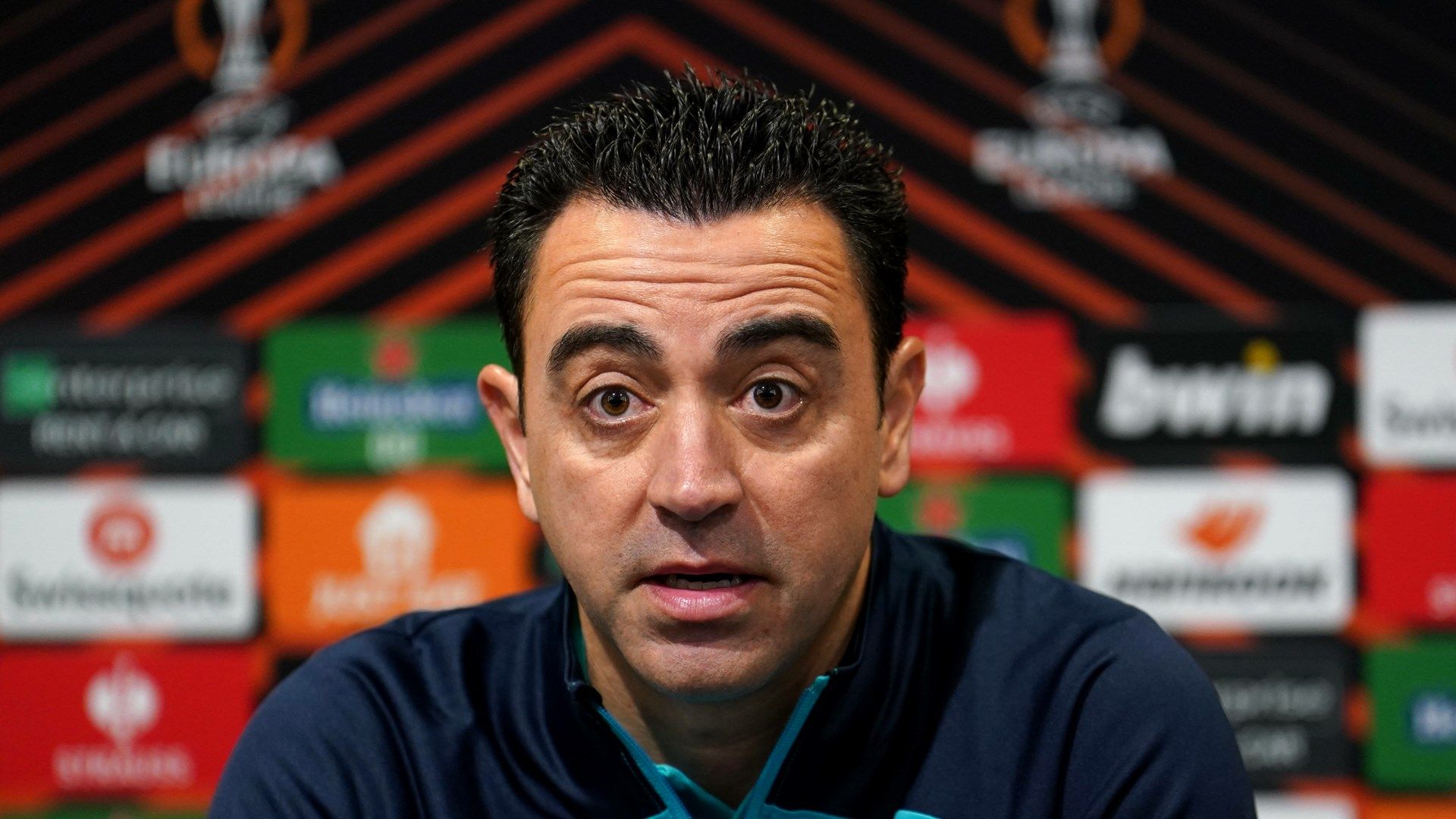 ONLY GERMANY Xavi Barcelona press conference 2023