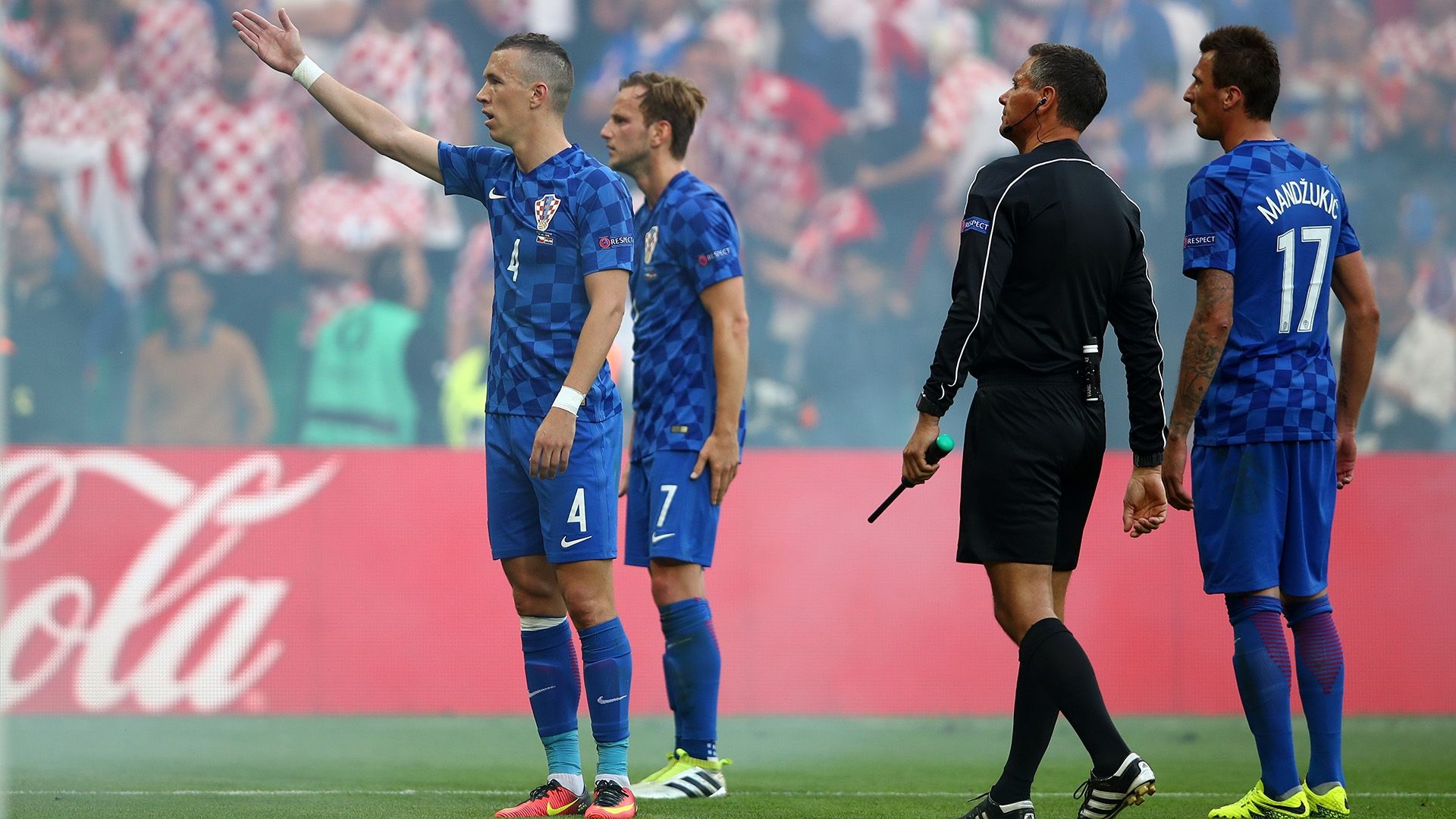 Croatia Crowd Trouble Group D Czech Republic Euro 2016