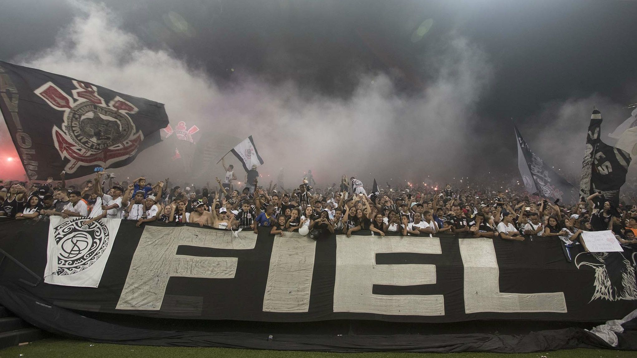 Treino - Arena Corinthians - Torcida - 6/04/2018