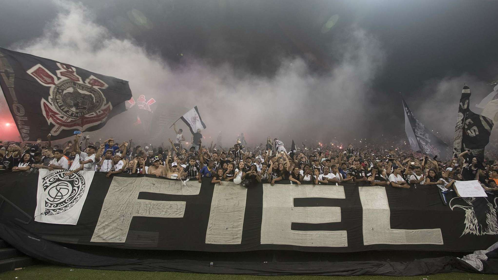 Treino - Arena Corinthians - Torcida - 6/04/2018