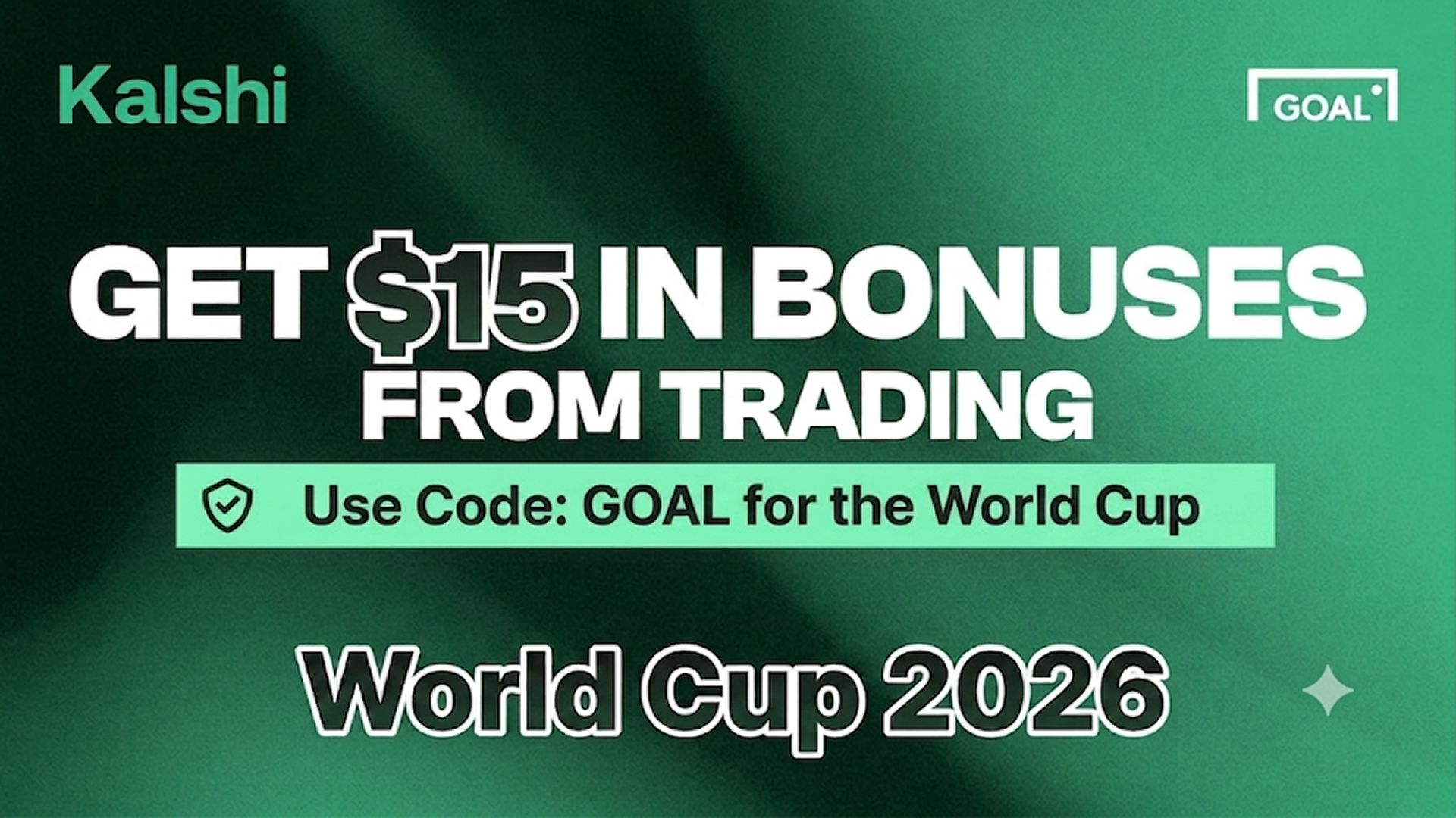 kalshi world cup promo code