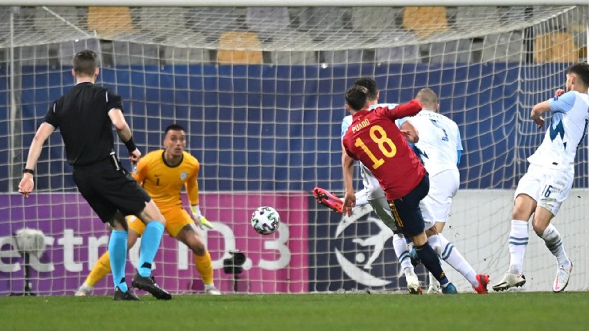 Eslovenia vs. España, Sub-21